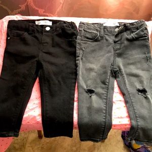 Two pair of Zara jeans